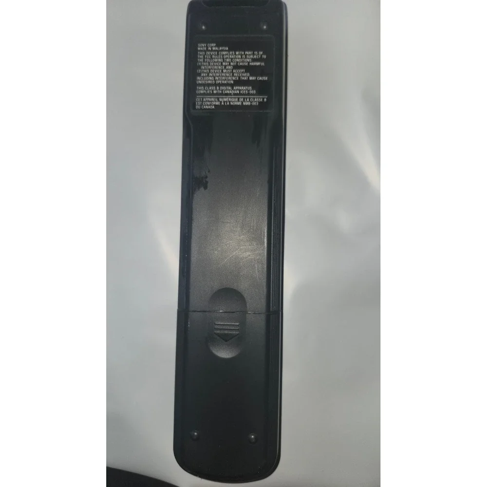 Sony RMT-V307A VCR Plus+ Remote Control for Sony Video Cassette Recorders Black